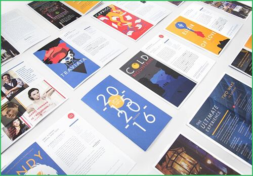 Custom Brochure Writing Service Brochure writing creative modern mockup